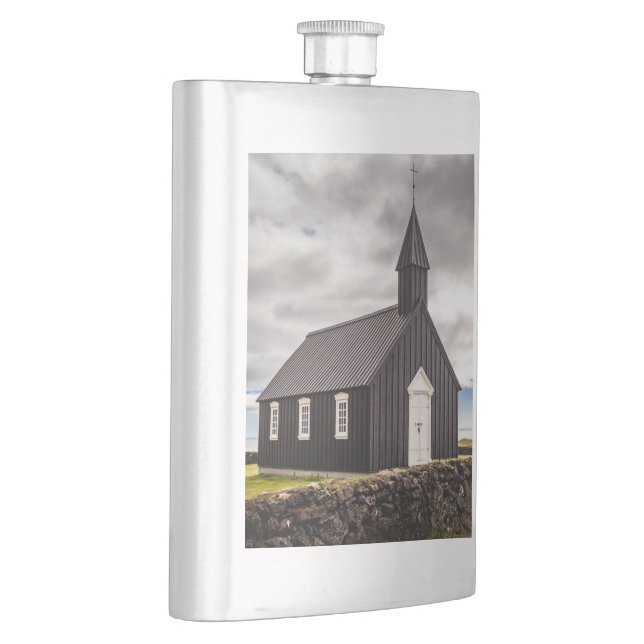 Den svarta kyrkan i Budir, Islandet Fickplunta (Höger)