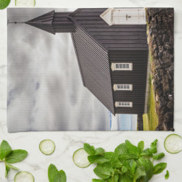 Den svarta kyrkan i Budir, Islandet Kökshandduk