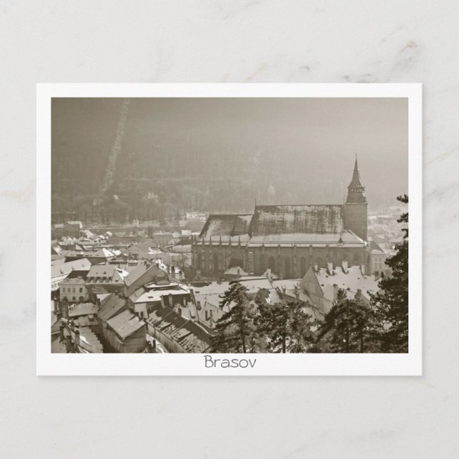 Den svarta kyrkan vykort (Framsida)