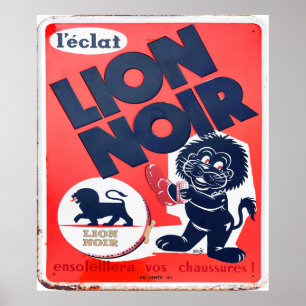 Den svarta Lejona. Poster