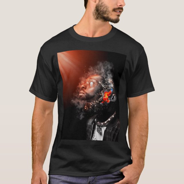 Den svarte mannen t shirt (Framsida)