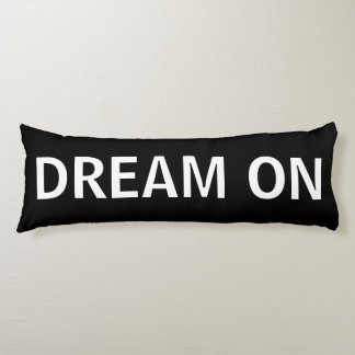 Den svartvita drömmen förkroppsligar på kudder kroppskudde