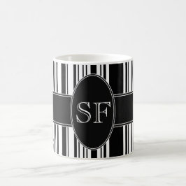 Den svartvita puben kodifierar kaffemugg