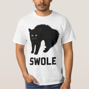 Den Swole katten är kattungen Swole Tee