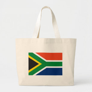 Den Sydafrika flaggatotot hänger lös Jumbo Tygkasse