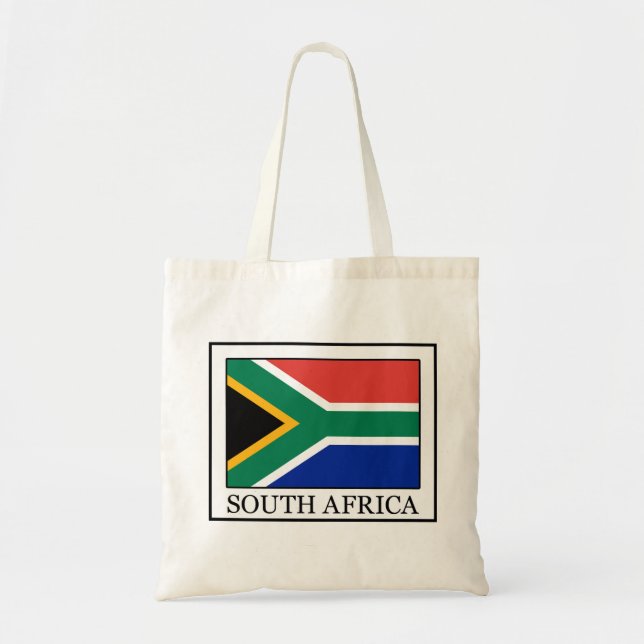 Den Sydafrika totot hänger lös Tygkasse (Framsidan)