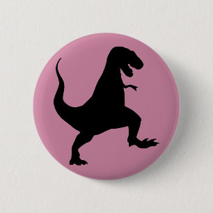 Den T-Rex dinosauren knäppas Knapp