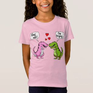 Den T-Rex dinosauren kramar mig som är rolig, T Shirt