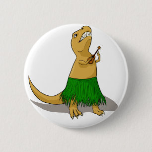 Den T-Rex ukulelen knäppas Knapp