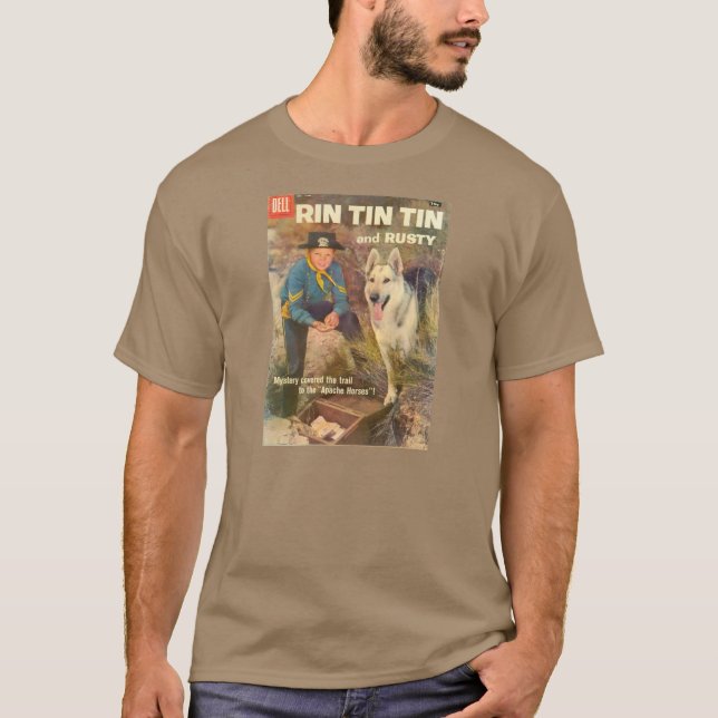 Den T-tröjaRin TinTin humorboken 1958 täcker Tee Shirt (Framsida)