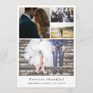 Den tacksamma Minimalist för evigt kopplar ihop Tack Kort