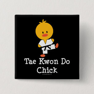 Den Taekwondo chicken knäppas Knapp