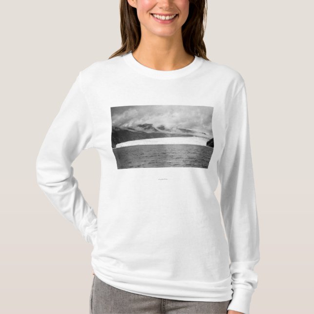 Den Taku glaciären nära Juneau, Alaska Tee (Framsida)