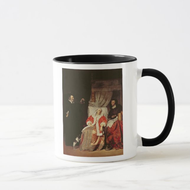 Den tålmodig och doktorn, 1660s mugg (Höger)