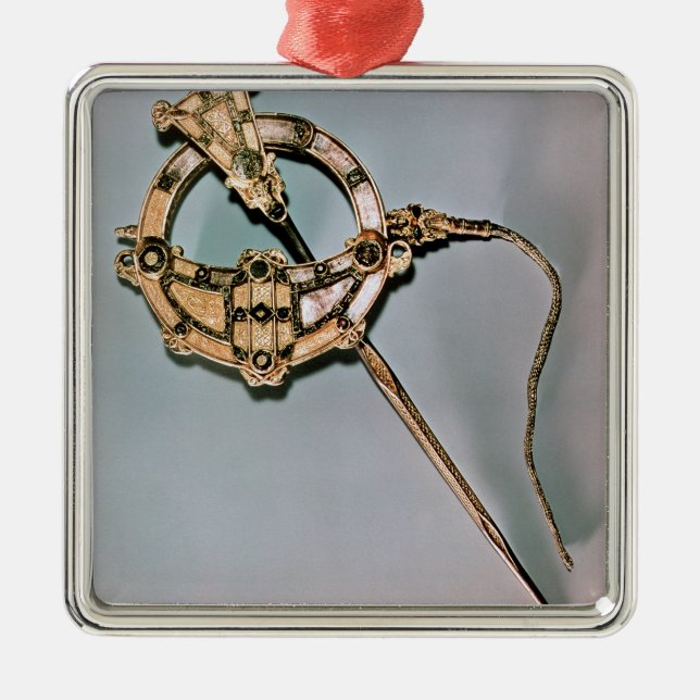 Den Tara broschen, från Bettystown, ståndsmässiga Julgransprydnad Metall (Framsidan)