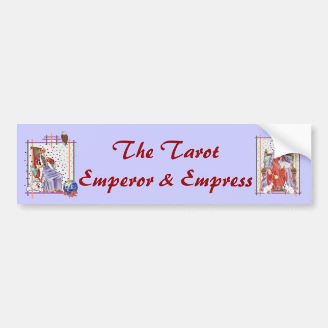 Den Tarot empressen Bildekal (Framsidan)