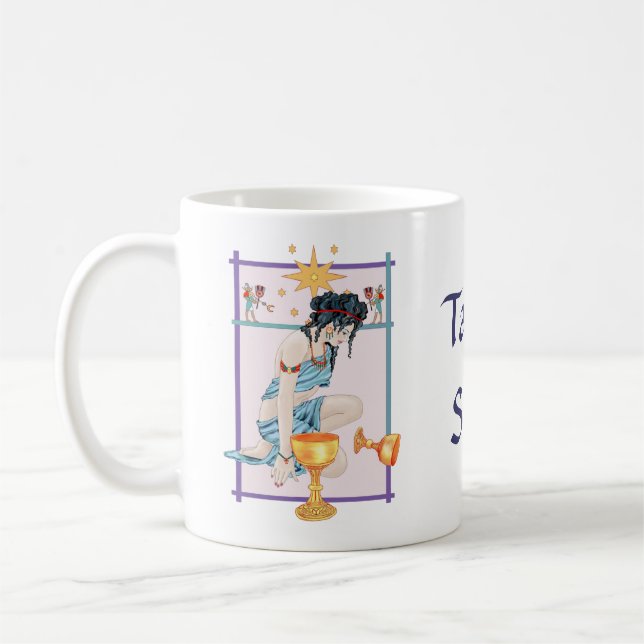 Den Tarot stjärnan Kaffemugg (Vänster)