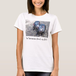 Den Tasmanian djävulen, min BFF! T-shirt