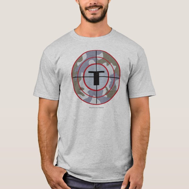 Den Techno stamlogotypen Tee Shirt (Framsida)