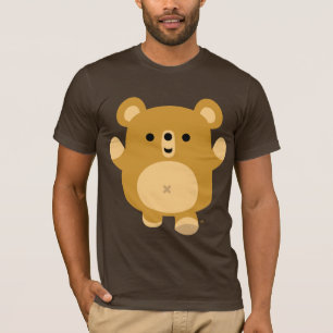 Den Tecknad som påverkas av T-tröjan från björn Tee Shirt
