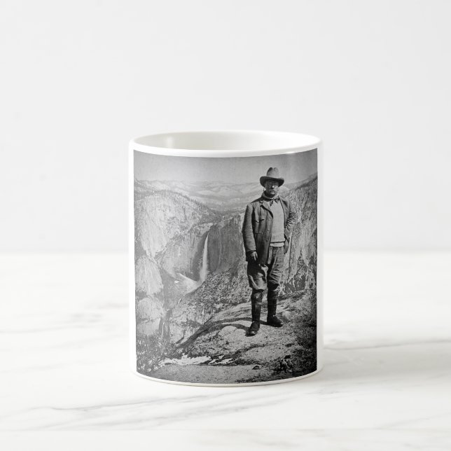 Den Teddy Roosevelt glaciären pekar den Yosemite Kaffemugg (Center)