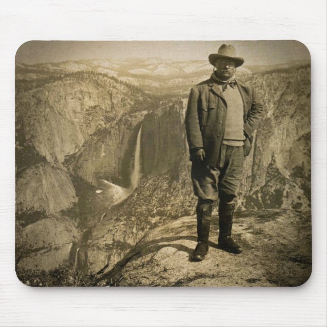 Den Teddy Roosevelt glaciären pekar den Yosemite Musmatta (Framsidan)