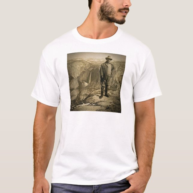 Den Teddy Roosevelt glaciären pekar den Yosemite Tröja (Framsida)
