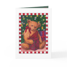 den teddybear julen tackar dig presenter