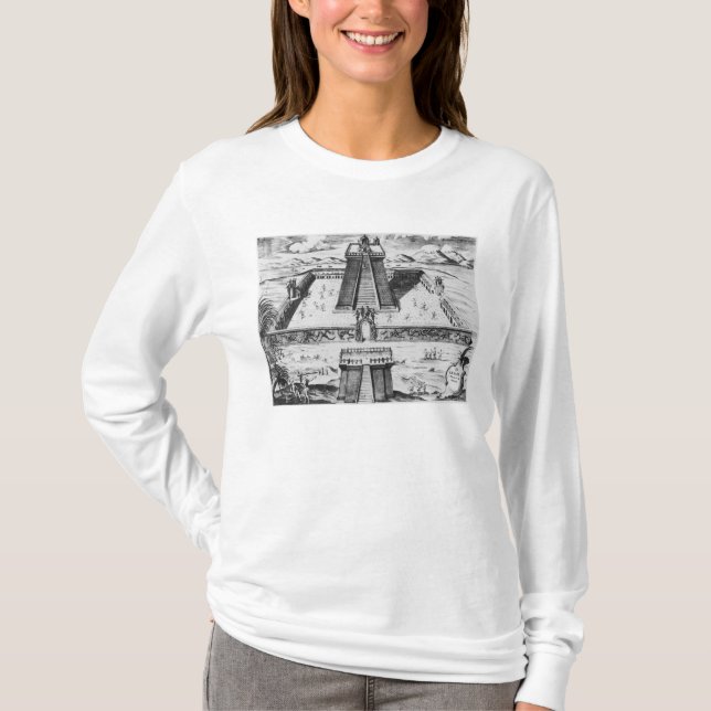 Den Templo borgmästare på Tenochtitlan Tee Shirt (Framsida)