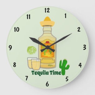 Den TequilaTime väggen tar tid på Stor Klocka