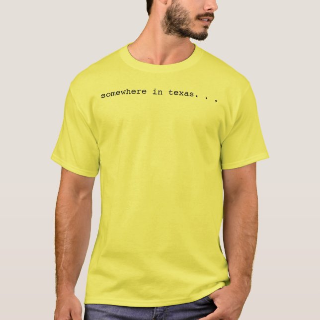 den texas byidioten t-shirt (Framsida)