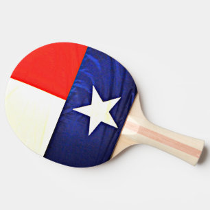 Den Texas flaggapingen Pong paddlar Pingisracket