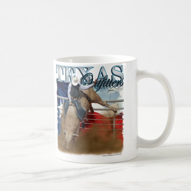 Den Texas Outfittersrodeoen Bullrider Kaffemugg (Höger)