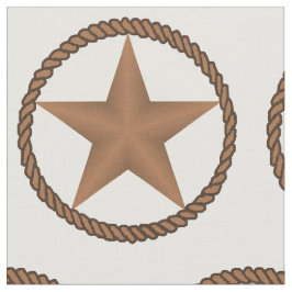 Den Texas stjärnan med repgränsen   NÅGON FÄRGAR Tyg