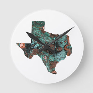 Den Texas väggen tar tid på Rund Klocka