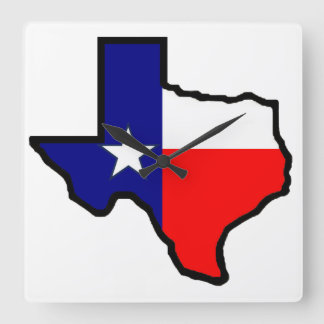 Den Texas väggen tar tid på statligt Fyrkantig Klocka