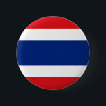 Den Thailand flagga knäppas Knapp<br><div class="desc">Knäppas med flagga av Thailand.</div>