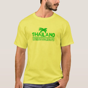 Den Thailand skjortan - välj stil & färga T-shirt