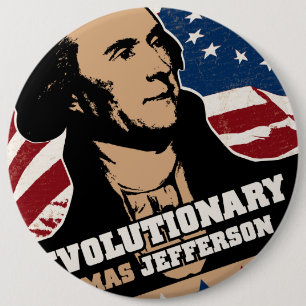 Den Thomas Jefferson revolutionären knäppas Knapp