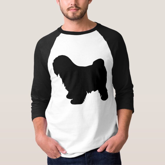 Den tibetana terrieren utrustar t-shirt (Framsida)