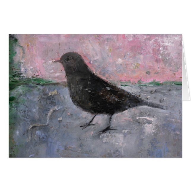 Den tidiga fågeln 2008 hälsningskort (Framsidan Horizontal)