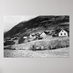 Den tidiga platsen av kodiaken, Alaska Poster
