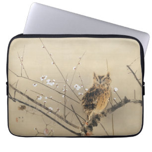 Den tidiga plommonet blomstrar vid Nishimura Goun, Laptop Sleeve