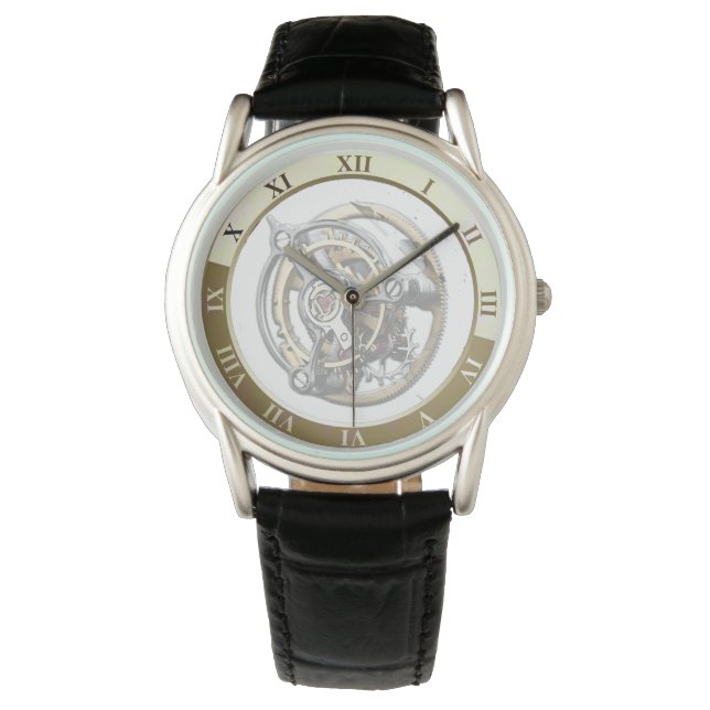 Den tidsinställda illusionen armbandsur (Framsida)