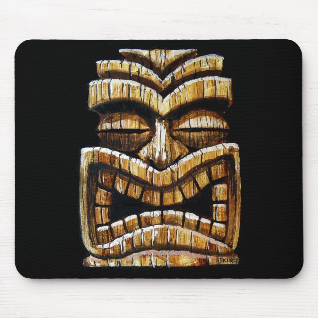 Den Tiki manmusen vadderar vid TikiTrey Musmatta (Framsidan)