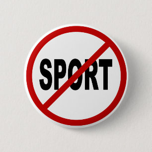 Den tillåtna hatsport/No sporten undertecknar Knapp