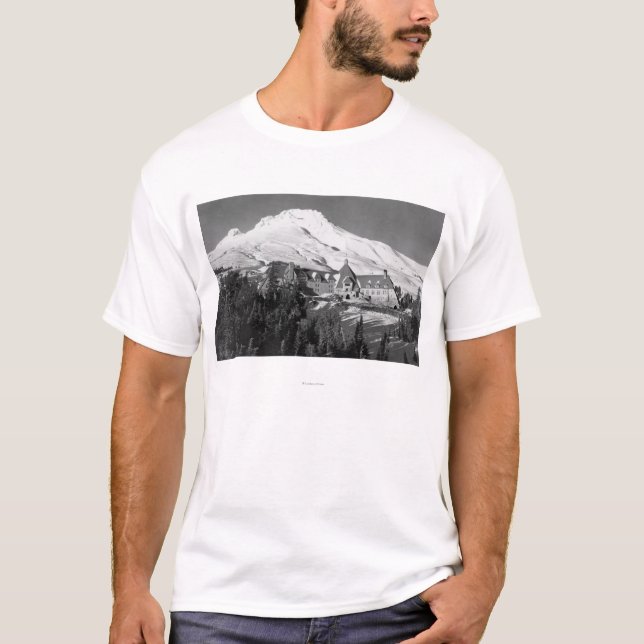 Den Timerline logen och Mt.-huvan fotograferar T Shirt (Framsida)
