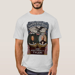 Den Tippecanoe valmanar 1840 tänder skjortan T-shirt