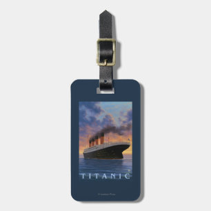 Den Titanic SceneWhite stjärnan fodrar Bagagebricka
