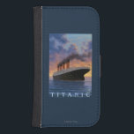 Den Titanic SceneWhite stjärnan fodrar Galaxy S4 Plånboksfodral<br><div class="desc">Den Titanic platsen - vitstjärna fodra - den original- affischen för LP -   skapades i 2008.</div>